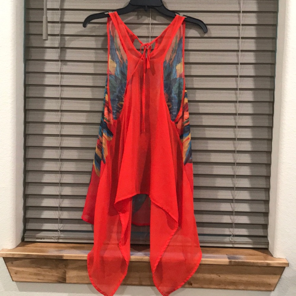 Sheer Racerback top - Picture 3 of 5